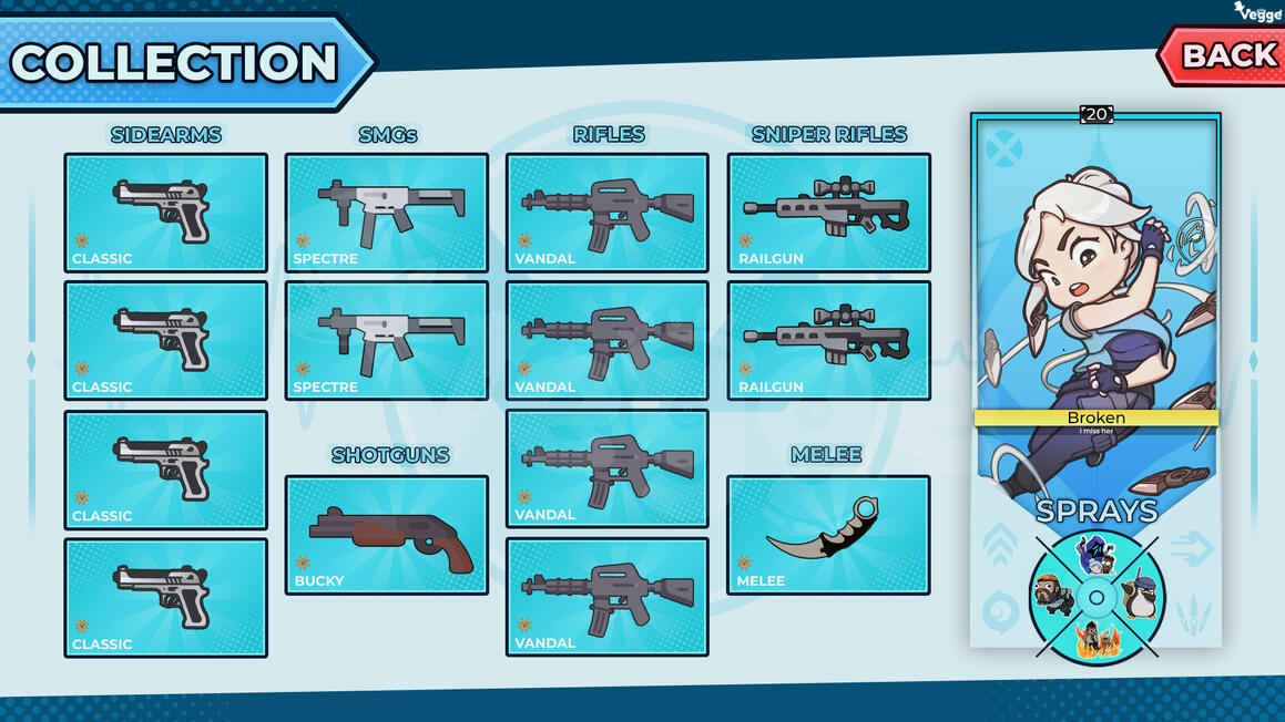 Cartoony Valorant - Jett Cartoony Valorant - Jett